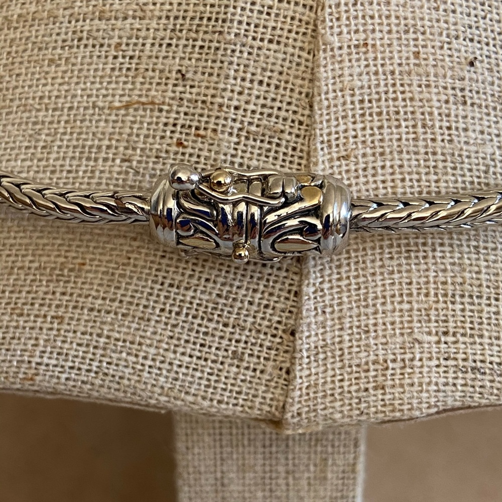 Silver Statement Necklace - image 3